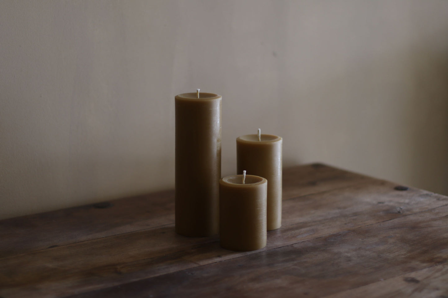 Small Beeswax Candle 10.5X7.5